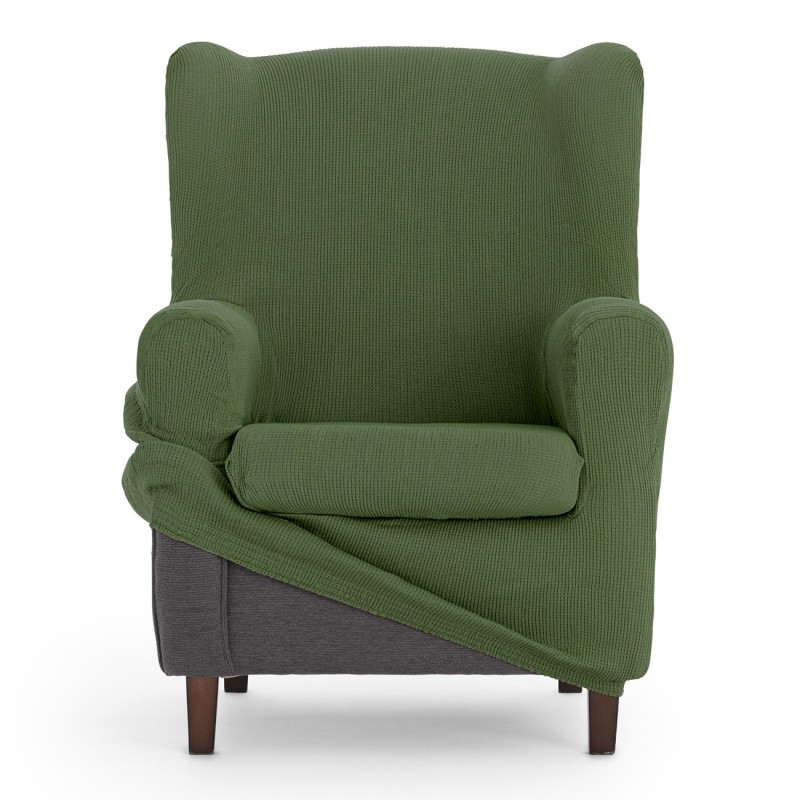 Capa elástica para poltrona com orelhas Ulises | Elegância atemporal com proteção moderna Capa elástica para poltrona com orelhas Ulises | Elegância atemporal com proteção moderna