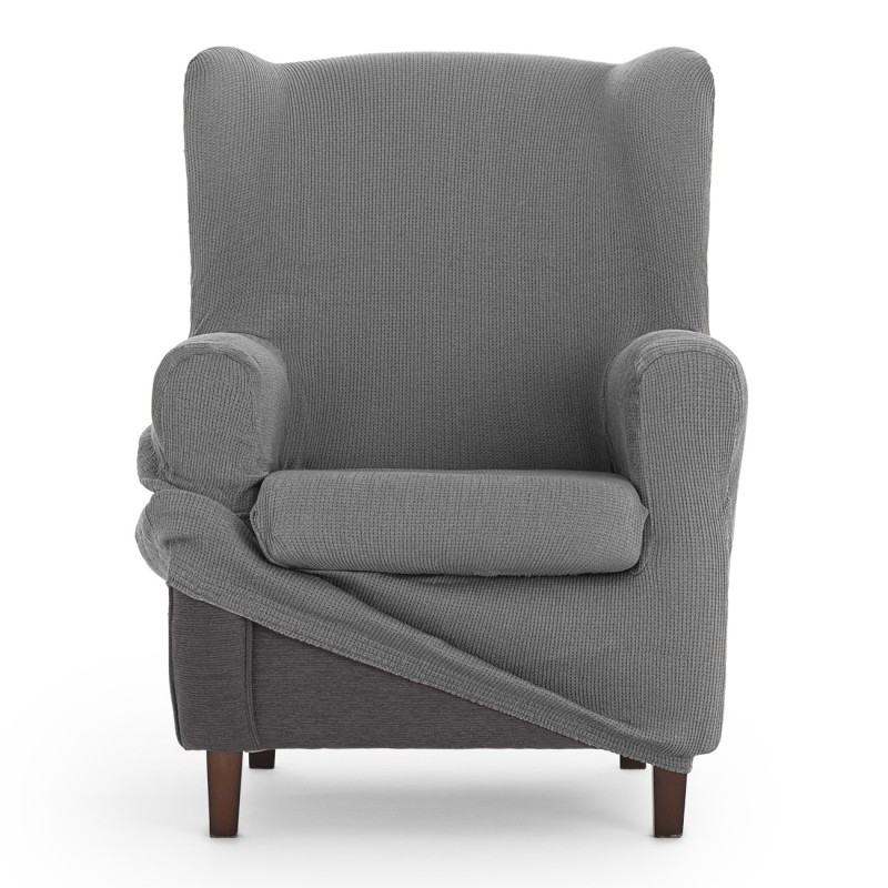 Capa elástica para poltrona com orelhas Ulises | Elegância atemporal com proteção moderna Capa elástica para poltrona com orelhas Ulises | Elegância atemporal com proteção moderna