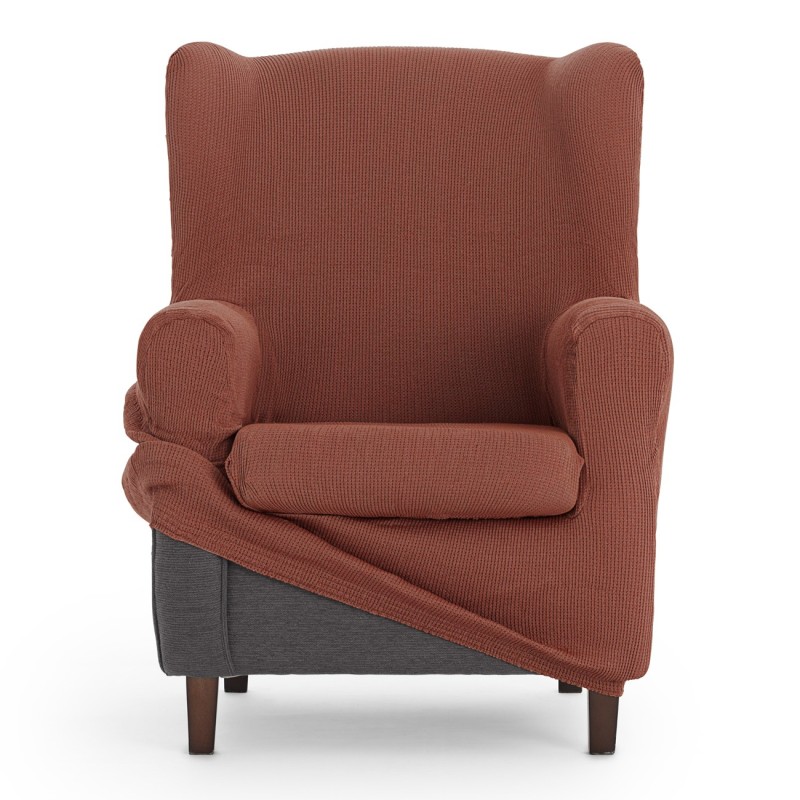 Capa elástica para poltrona com orelhas Ulises | Elegância atemporal com proteção moderna Capa elástica para poltrona com orelhas Ulises | Elegância atemporal com proteção moderna