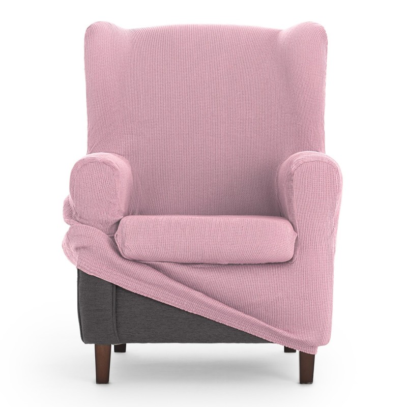 Capa elástica para poltrona com orelhas Ulises | Elegância atemporal com proteção moderna Capa elástica para poltrona com orelhas Ulises | Elegância atemporal com proteção moderna
