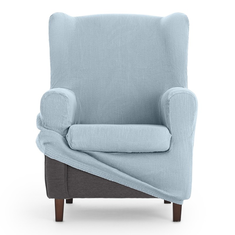 Capa elástica para poltrona com orelhas Ulises | Elegância atemporal com proteção moderna Capa elástica para poltrona com orelhas Ulises | Elegância atemporal com proteção moderna