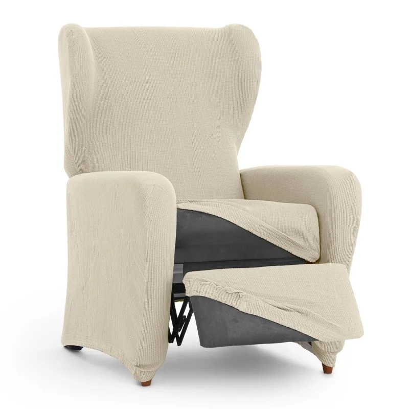 Capa elástica para poltrona relax Ulises | Relevo decorativo e conforto diário Capa elástica para poltrona relax Ulises | Relevo decorativo e conforto diário