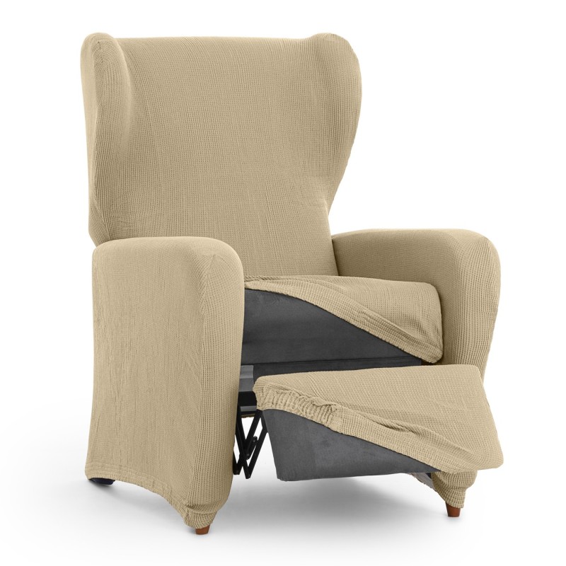 Capa elástica para poltrona relax Ulises | Relevo decorativo e conforto diário Capa elástica para poltrona relax Ulises | Relevo decorativo e conforto diário