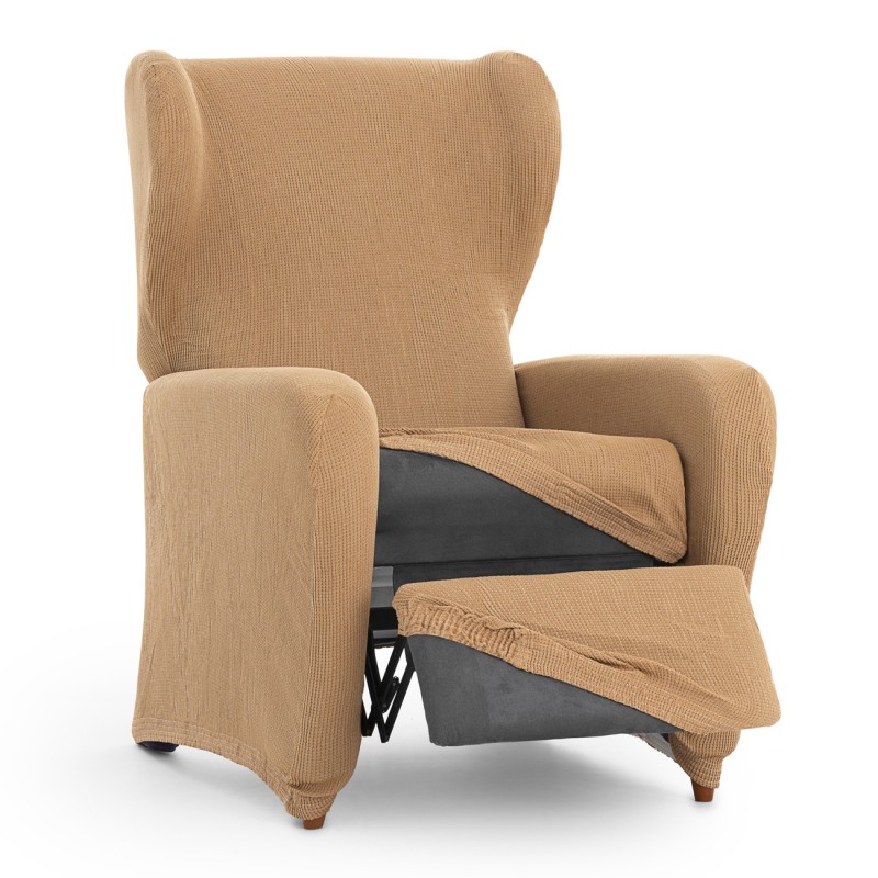 Capa elástica para poltrona relax Ulises | Relevo decorativo e conforto diário Capa elástica para poltrona relax Ulises | Relevo decorativo e conforto diário