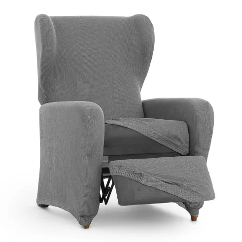 Capa elástica para poltrona relax Ulises | Relevo decorativo e conforto diário