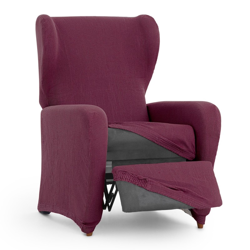 Capa elástica para poltrona relax Ulises | Relevo decorativo e conforto diário Capa elástica para poltrona relax Ulises | Relevo decorativo e conforto diário