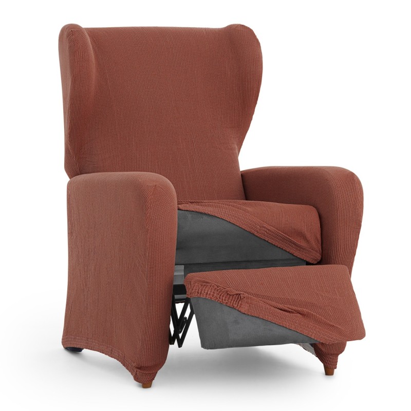 Capa elástica para poltrona relax Ulises | Relevo decorativo e conforto diário Capa elástica para poltrona relax Ulises | Relevo decorativo e conforto diário