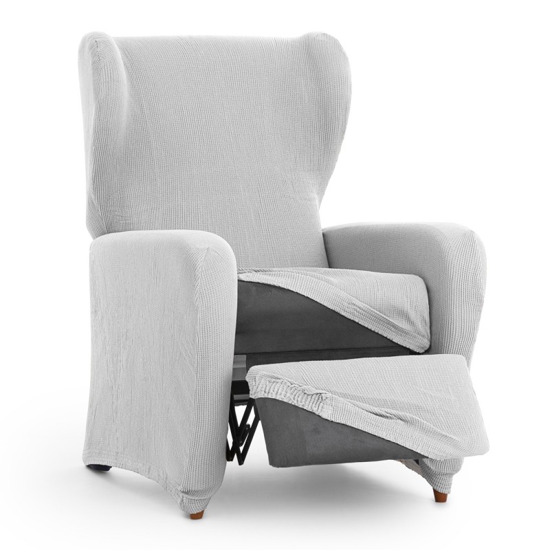 Capa elástica para poltrona relax Ulises | Relevo decorativo e conforto diário Capa elástica para poltrona relax Ulises | Relevo decorativo e conforto diário