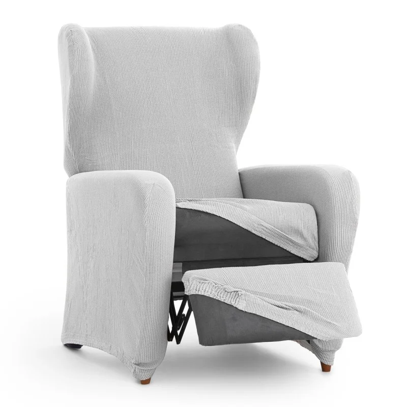Capa elástica para poltrona relax Ulises | Relevo decorativo e conforto diário Capa elástica para poltrona relax Ulises | Relevo decorativo e conforto diário