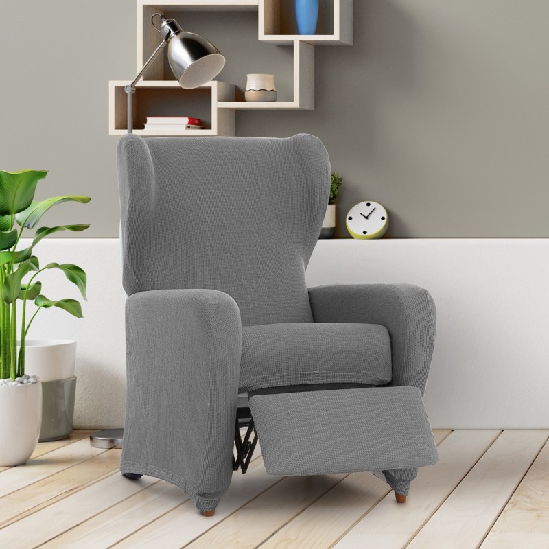 Capa elástica para poltrona relax Ulises | Relevo decorativo e conforto diário Capa elástica para poltrona relax Ulises | Relevo decorativo e conforto diário