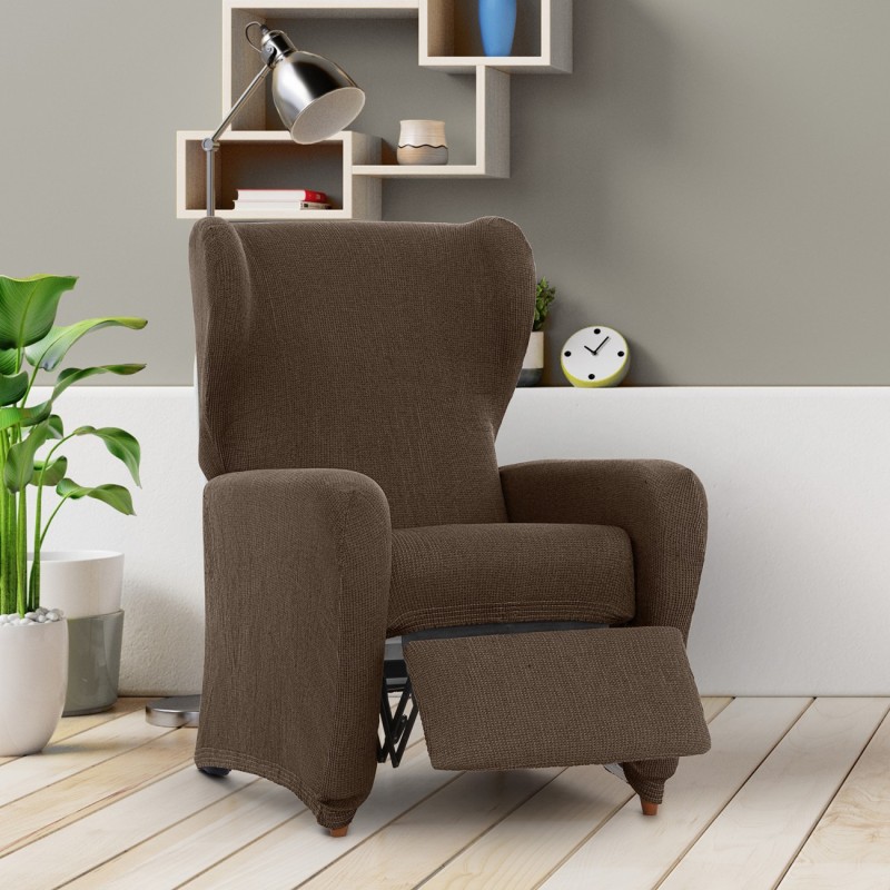 Capa elástica para poltrona relax Ulises | Relevo decorativo e conforto diário Capa elástica para poltrona relax Ulises | Relevo decorativo e conforto diário