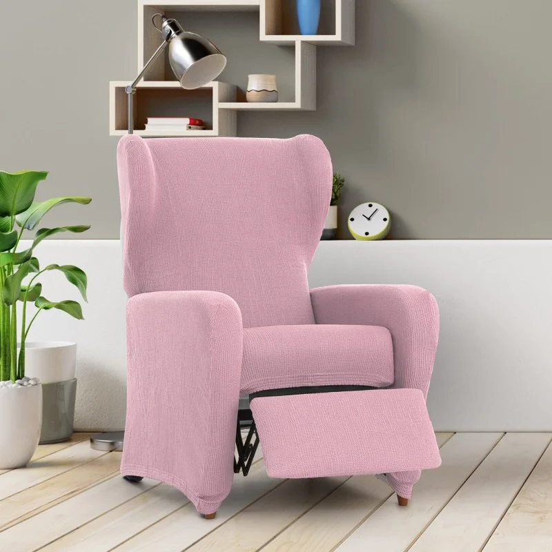 Capa elástica para poltrona relax Ulises | Relevo decorativo e conforto diário Capa elástica para poltrona relax Ulises | Relevo decorativo e conforto diário