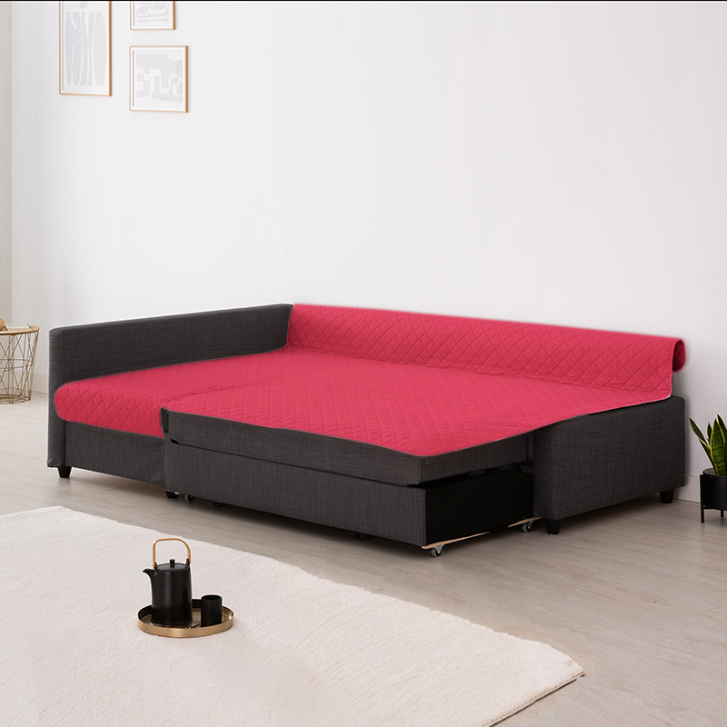 Capa almofadada para o sofá-cama Friheten da Ikea, modelo Couch Cover.